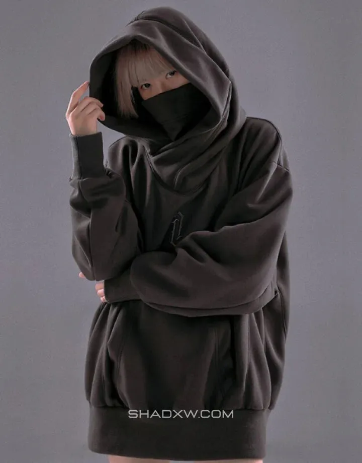 High Collar Hoodie