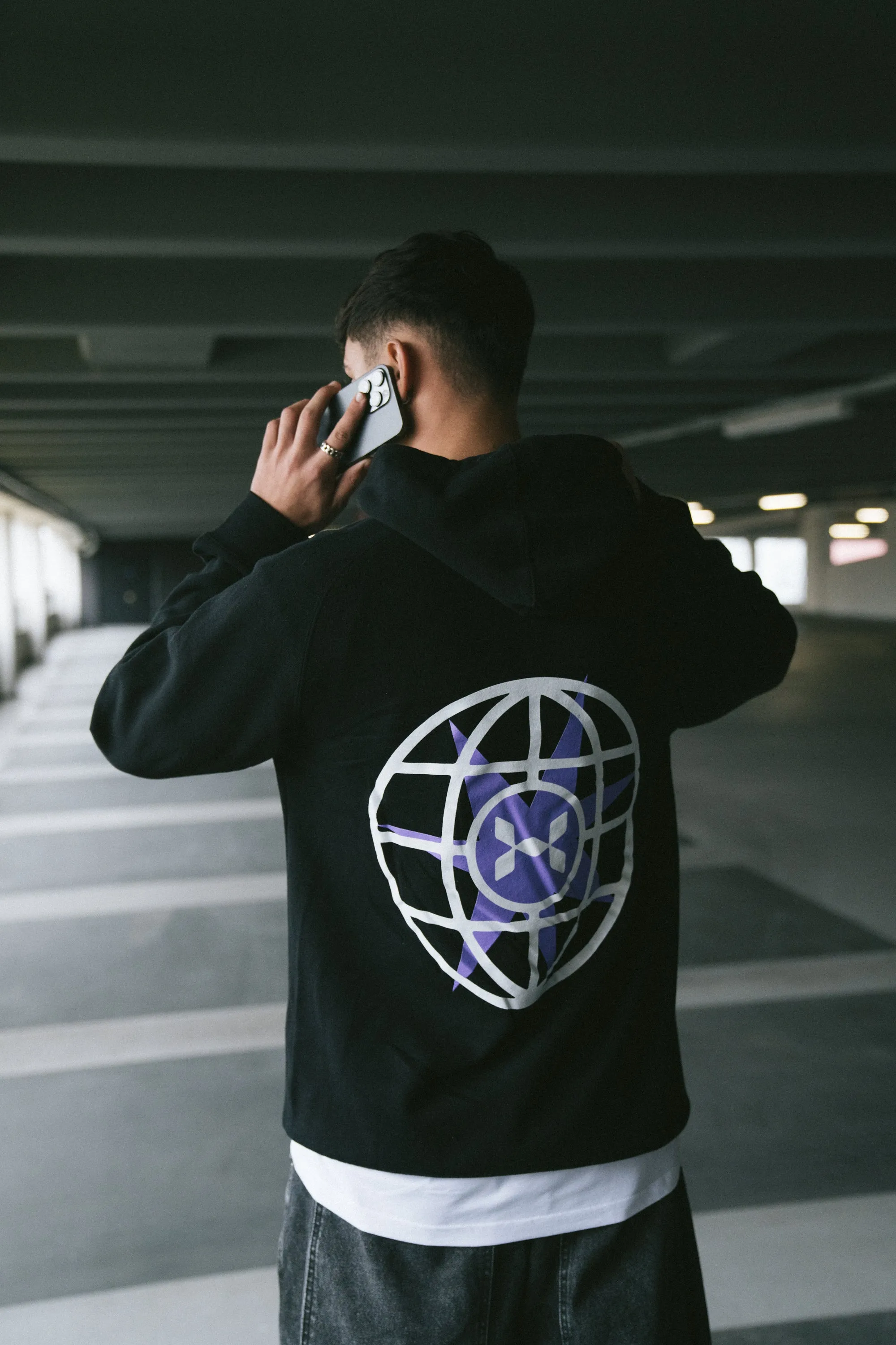 History Of Rave 'Logo' Hoodie - Black