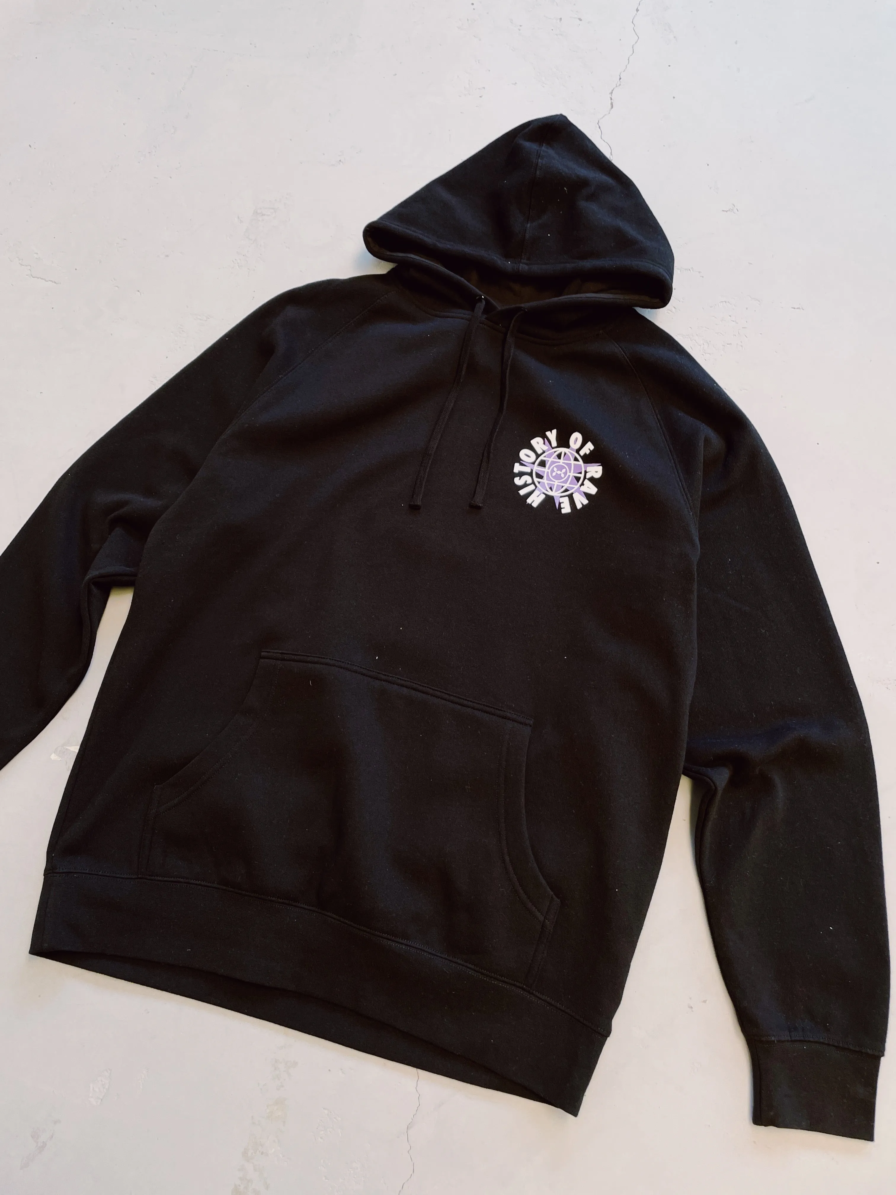 History Of Rave 'Logo' Hoodie - Black