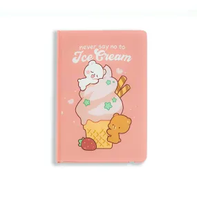 Ice Cream Dot Grid Notebook