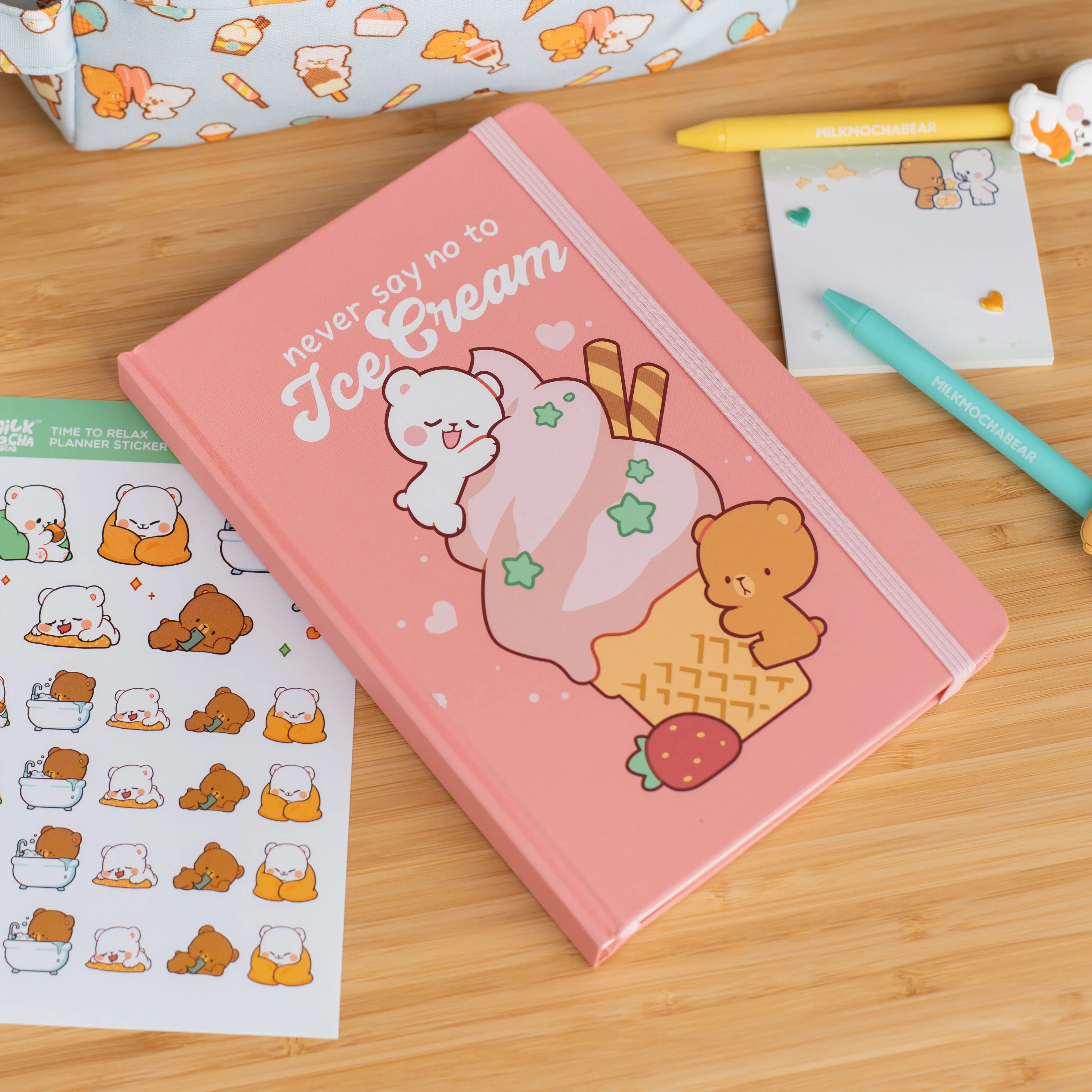 Ice Cream Dot Grid Notebook