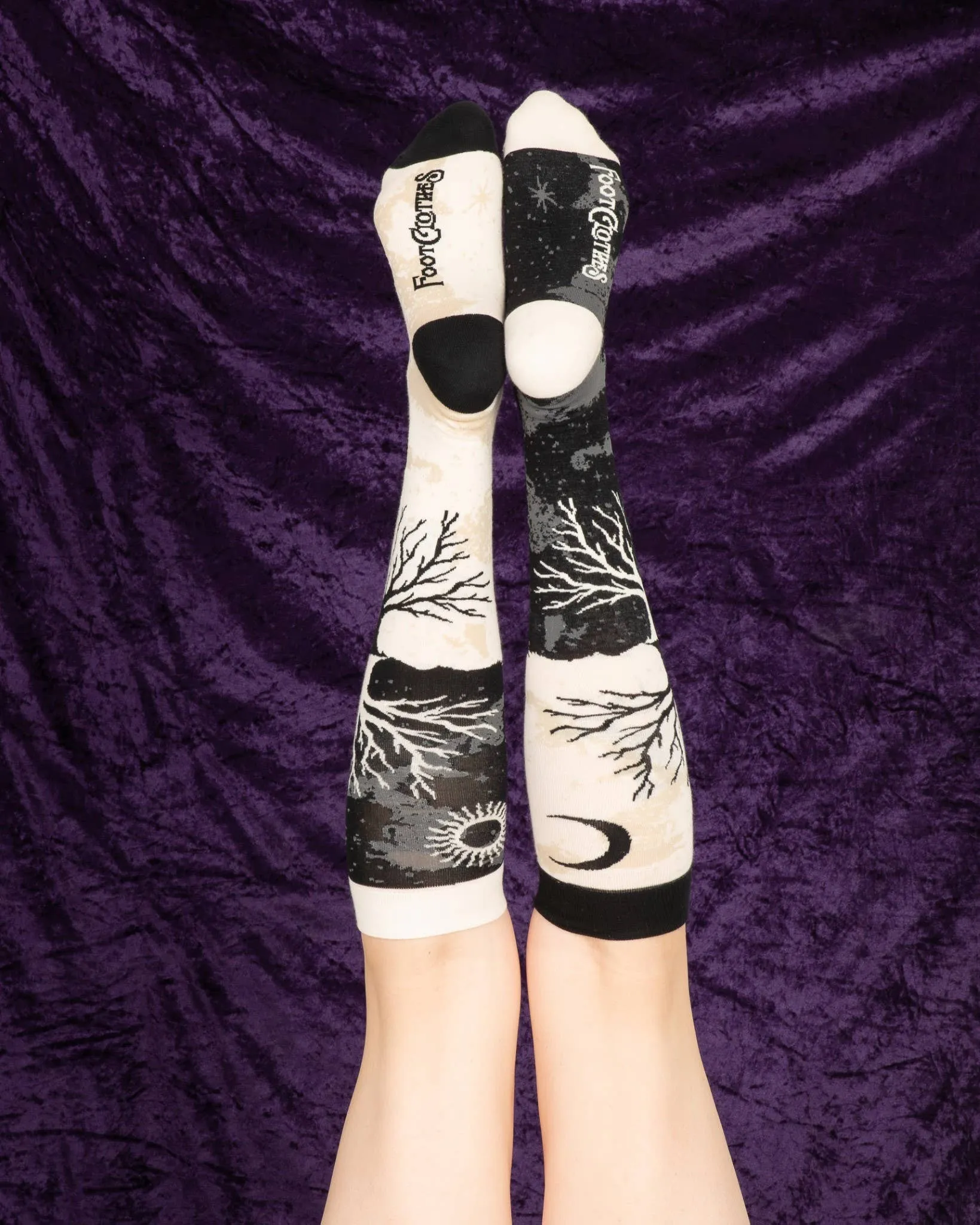 Instant Shipping! As Above So Below Tree Knee High Socks