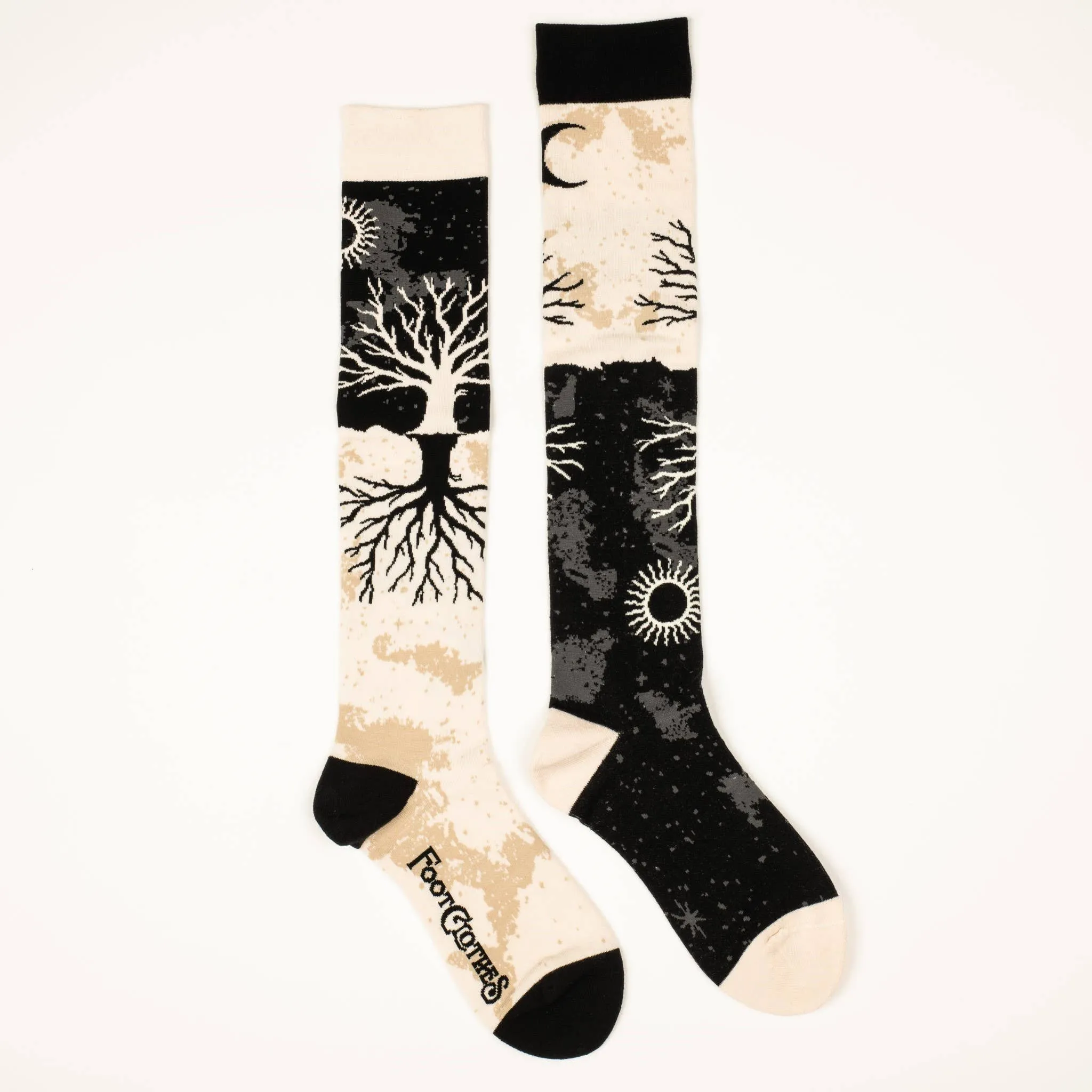 Instant Shipping! As Above So Below Tree Knee High Socks