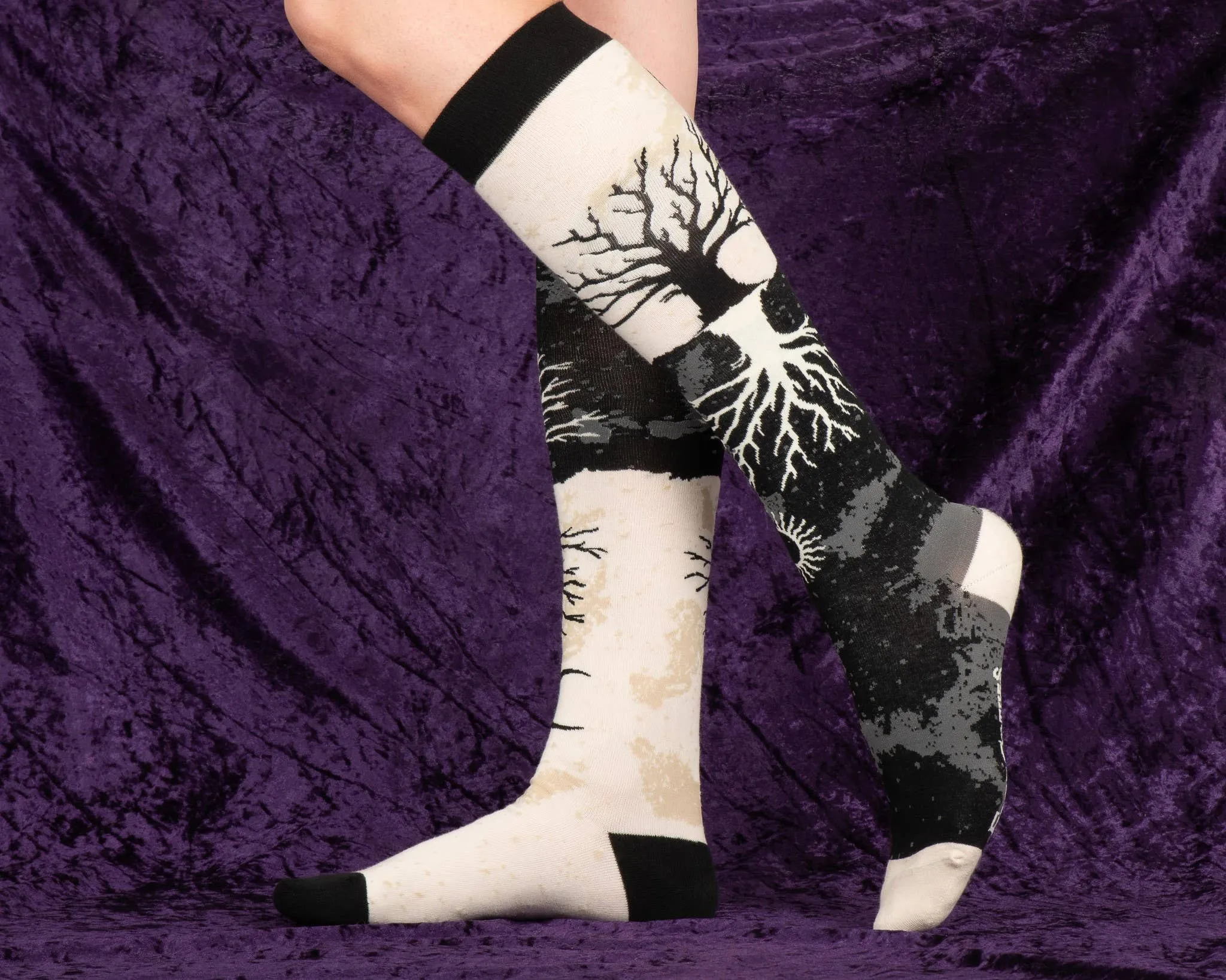 Instant Shipping! As Above So Below Tree Knee High Socks