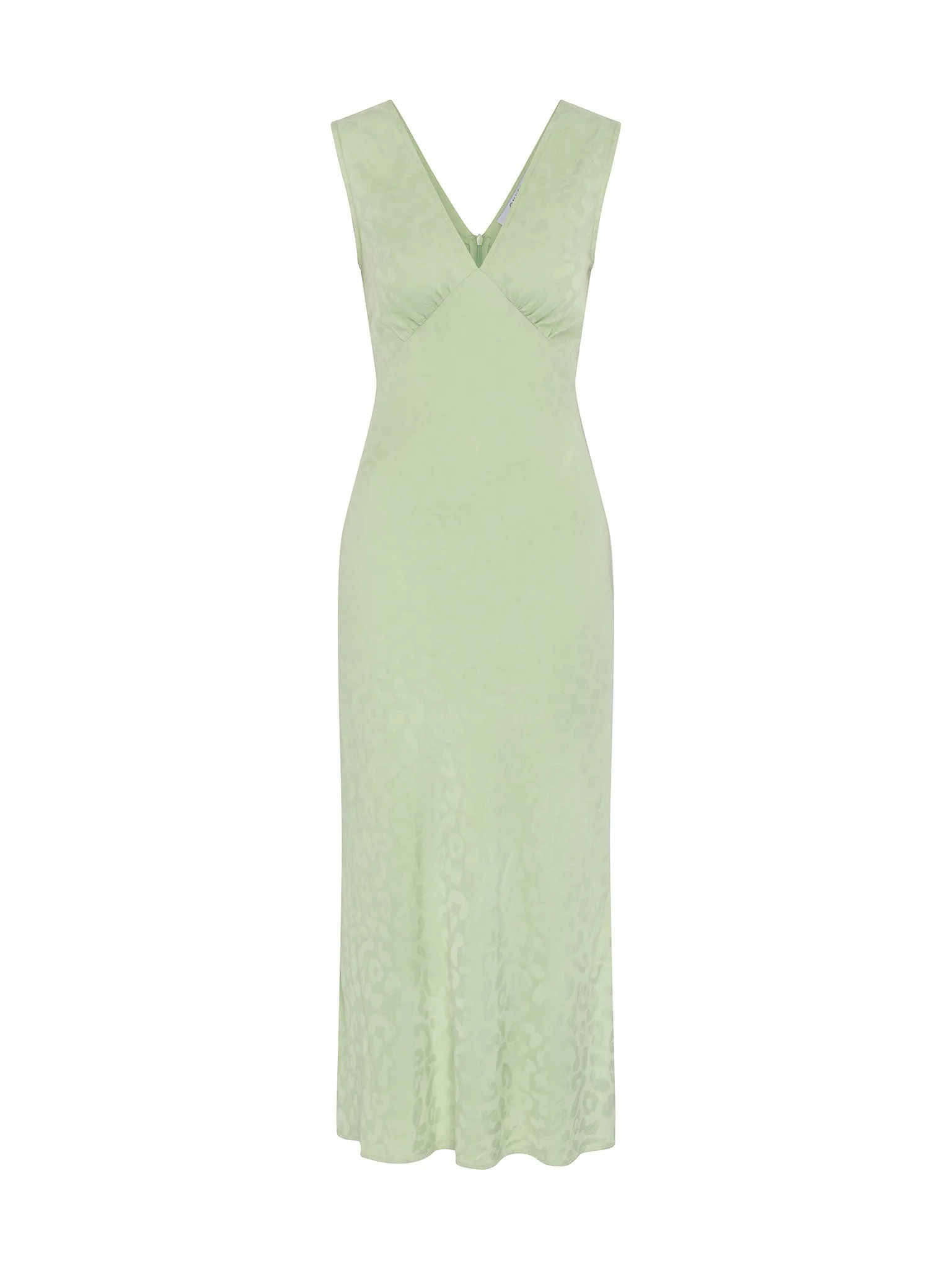 Iris Maxi Dress in Pistachio Green