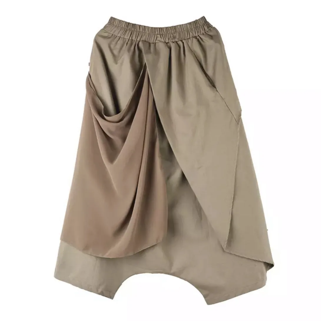 Khaki Harem Pants