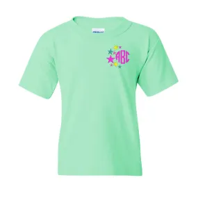 Kids Monogrammed Stars Youth T-Shirt