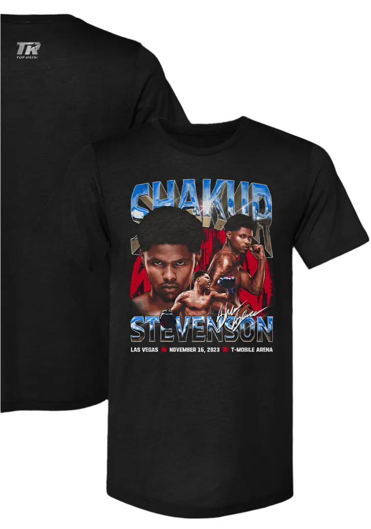 Limited Edition Shakur Stevenson Fight T-Shirt