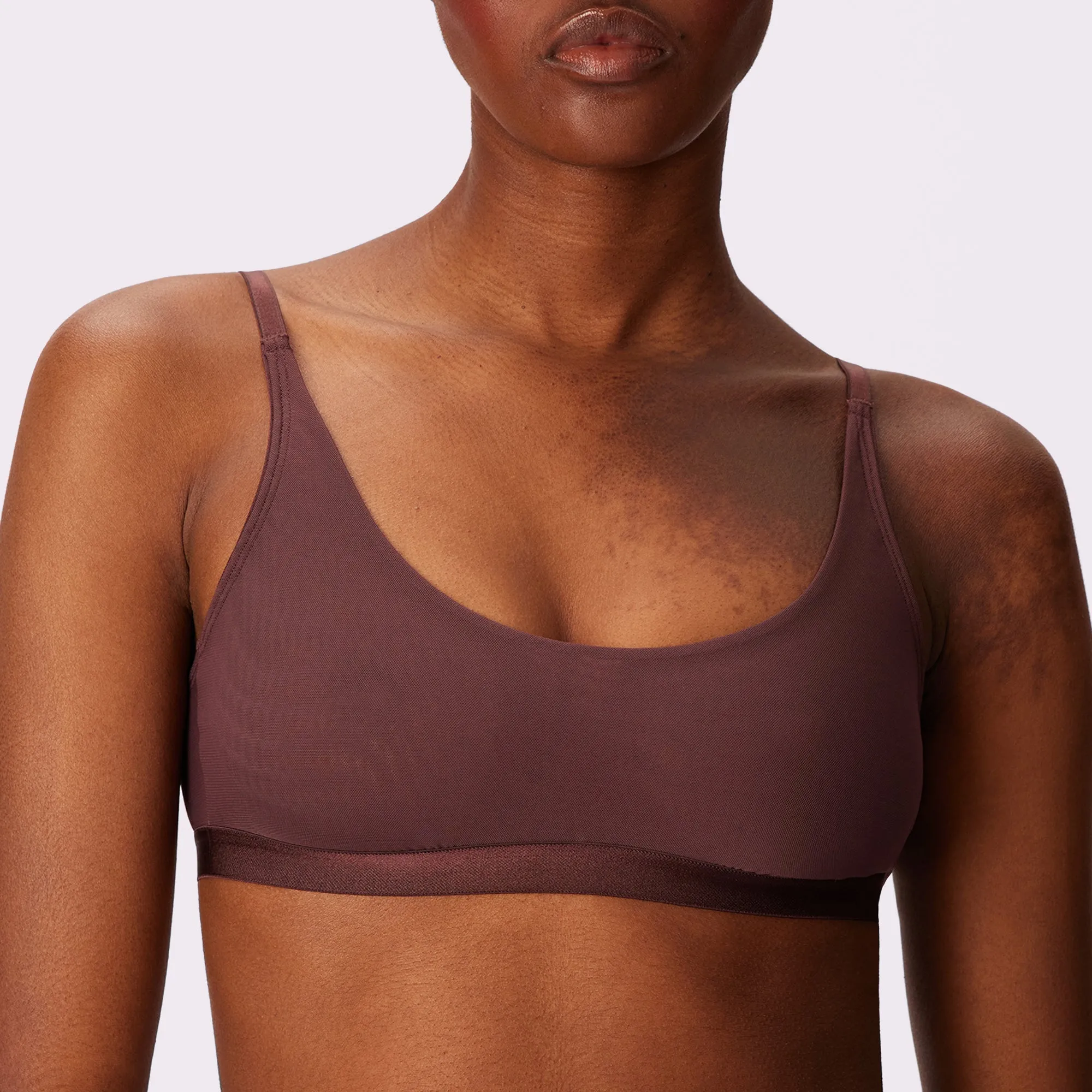 Luxe Mesh Scoop Bralette | Silky Mesh | Archive (Pony)