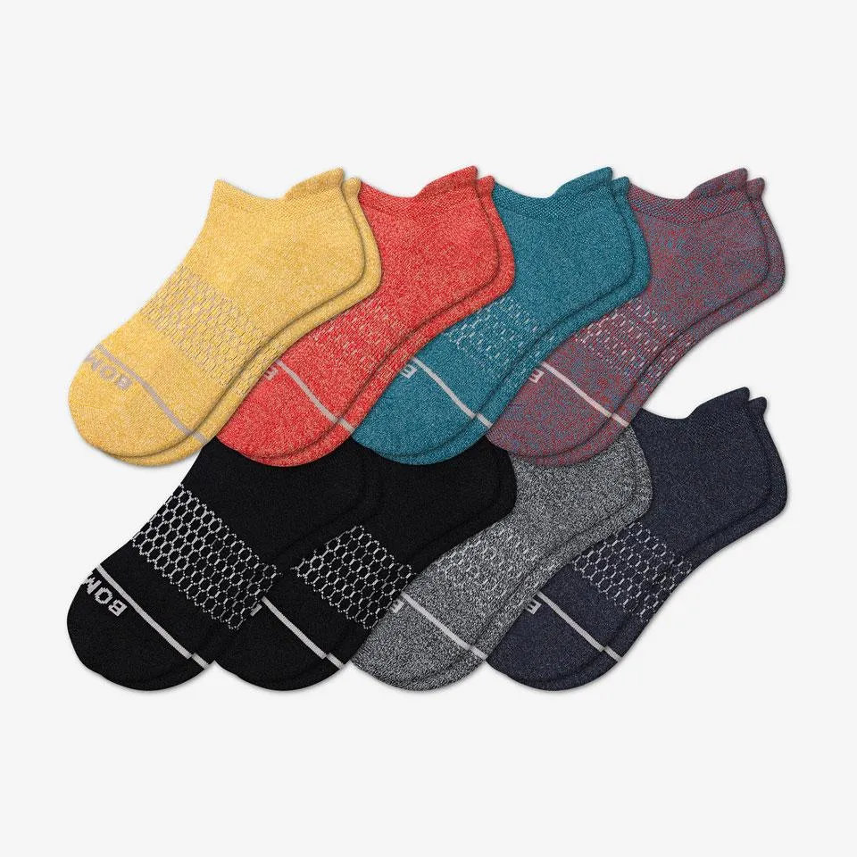 Men's Merino Wool Ankle Sock 8-Pack