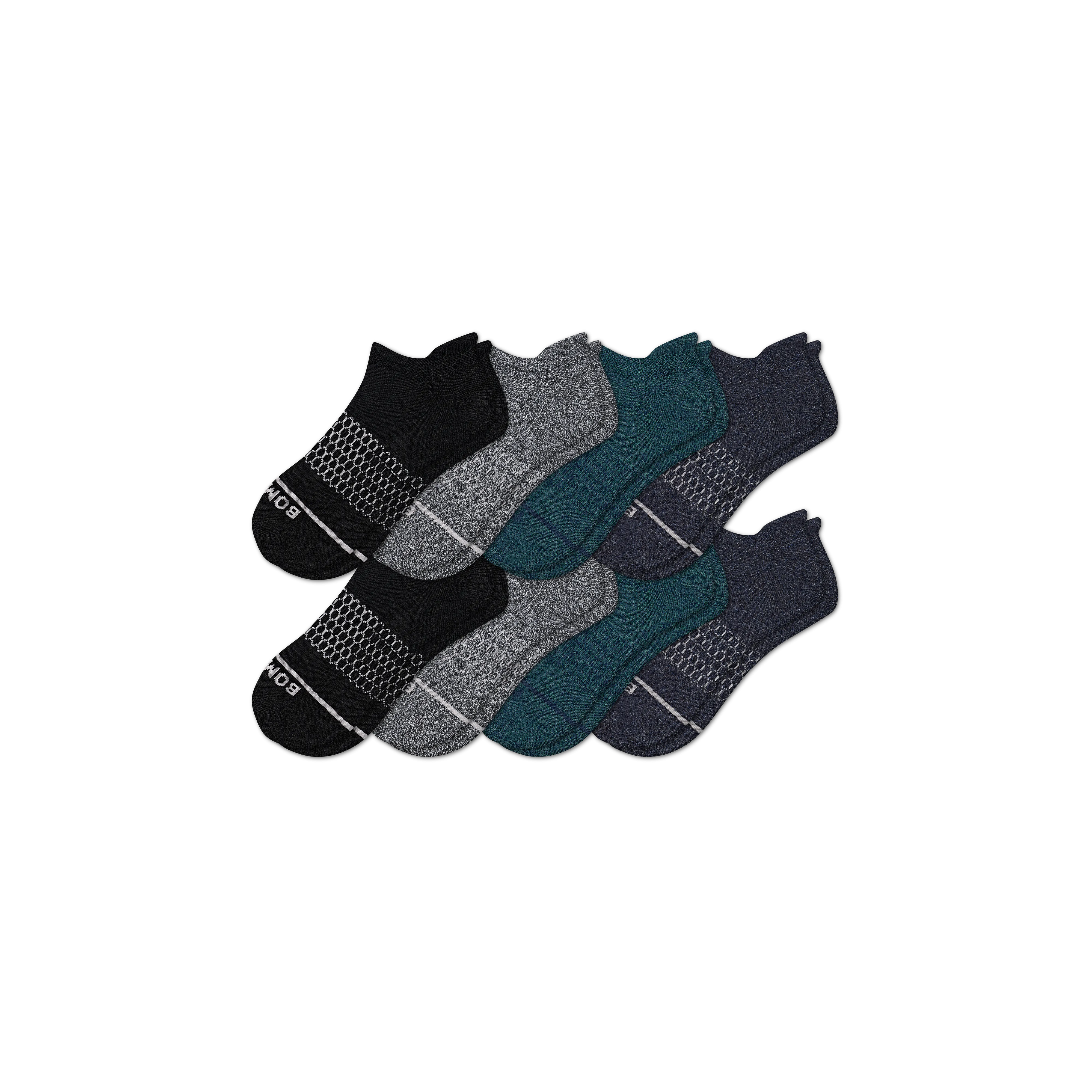 Men's Merino Wool Ankle Sock 8-Pack