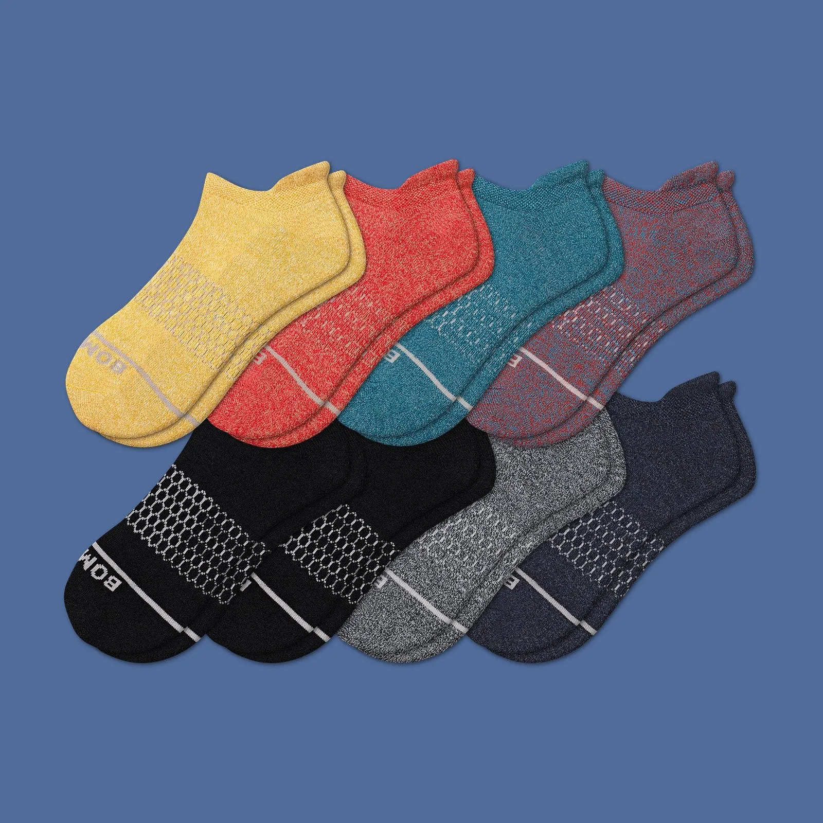 Men's Merino Wool Ankle Sock 8-Pack