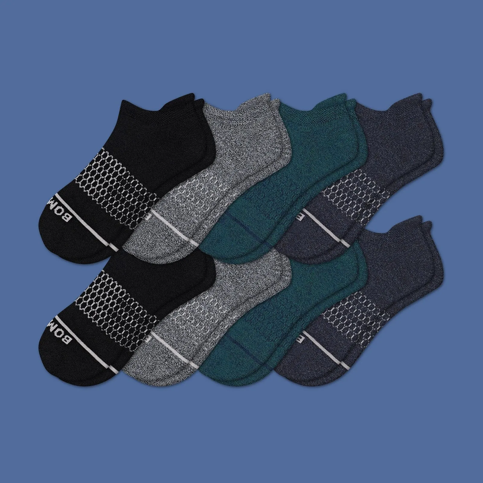 Men's Merino Wool Ankle Sock 8-Pack