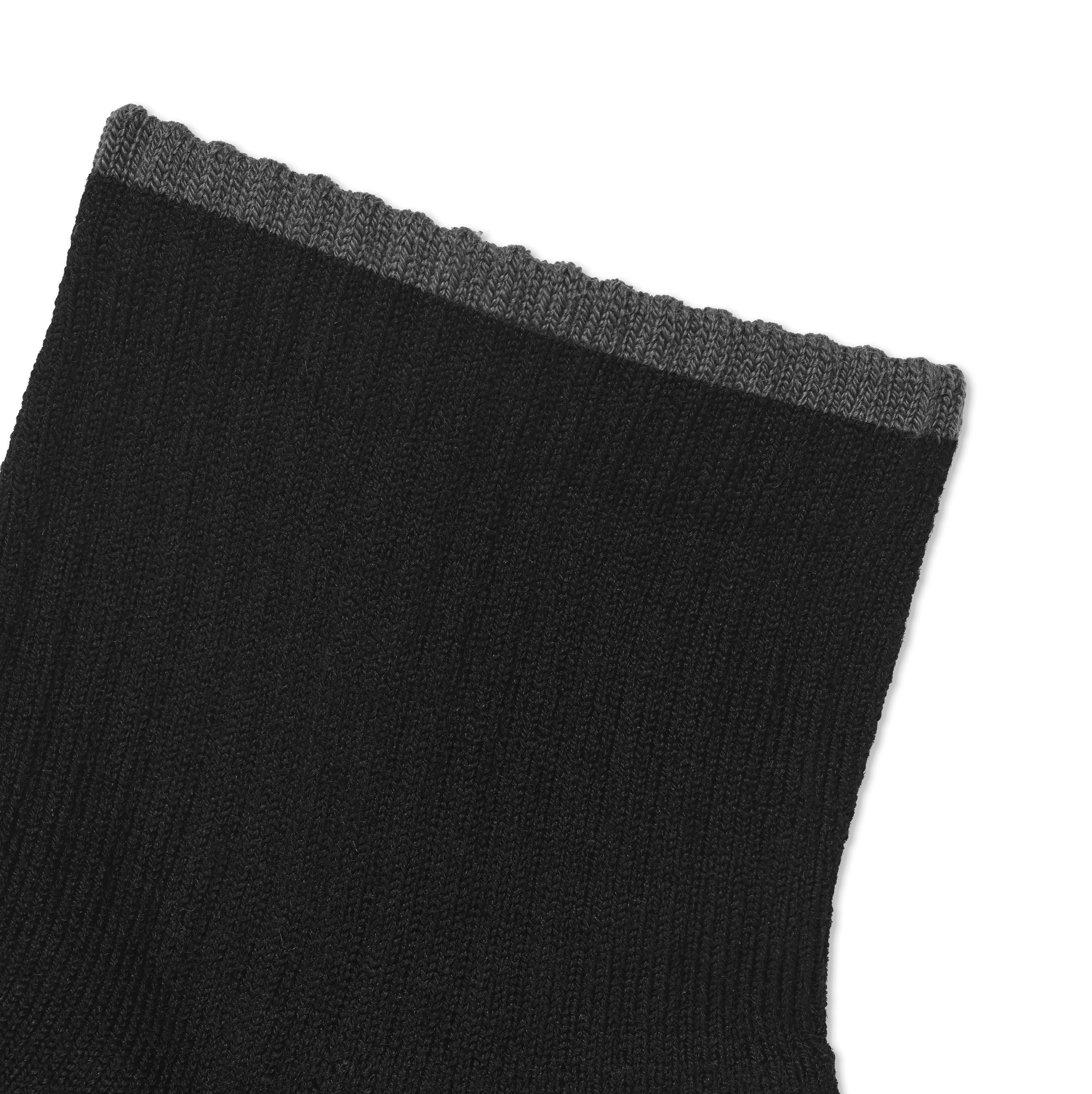 Men's Merino Wool Blend Quarter Sock 4-Pack