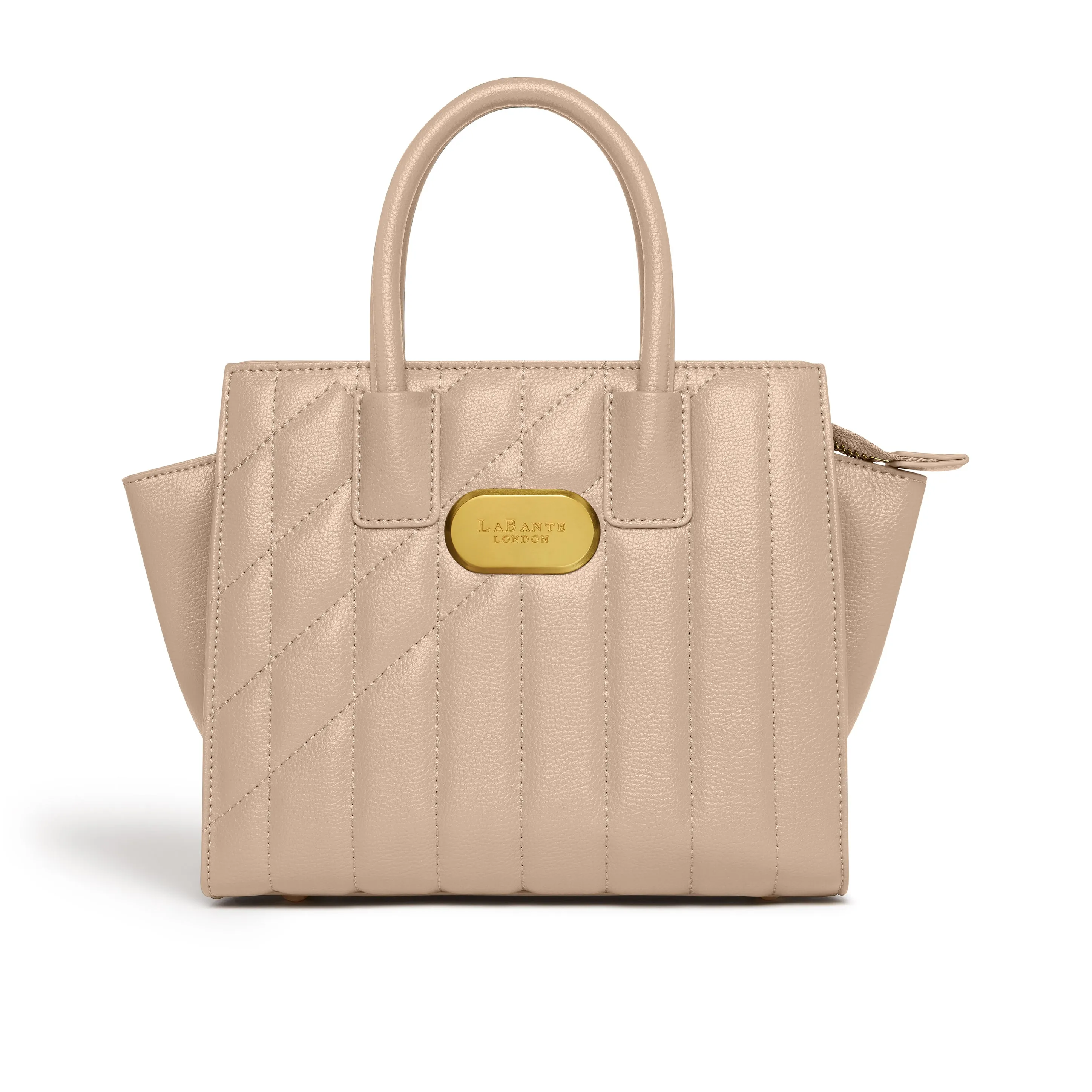 Mini Demi Tote Bag in Beige