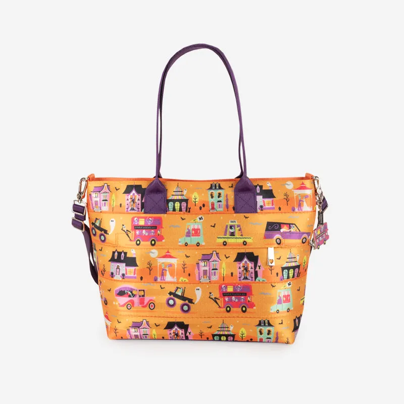 Mini Streamline Tote / Happy Haunting