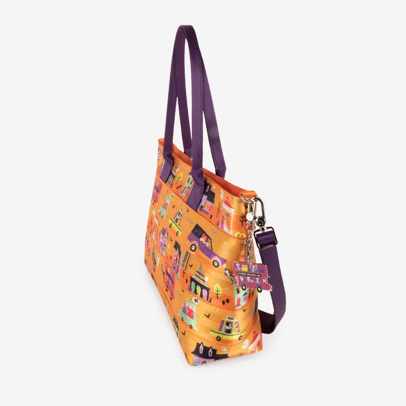 Mini Streamline Tote / Happy Haunting