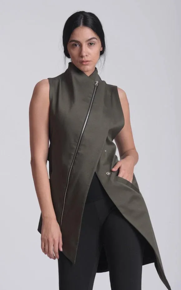 Minimalist Collared Vest