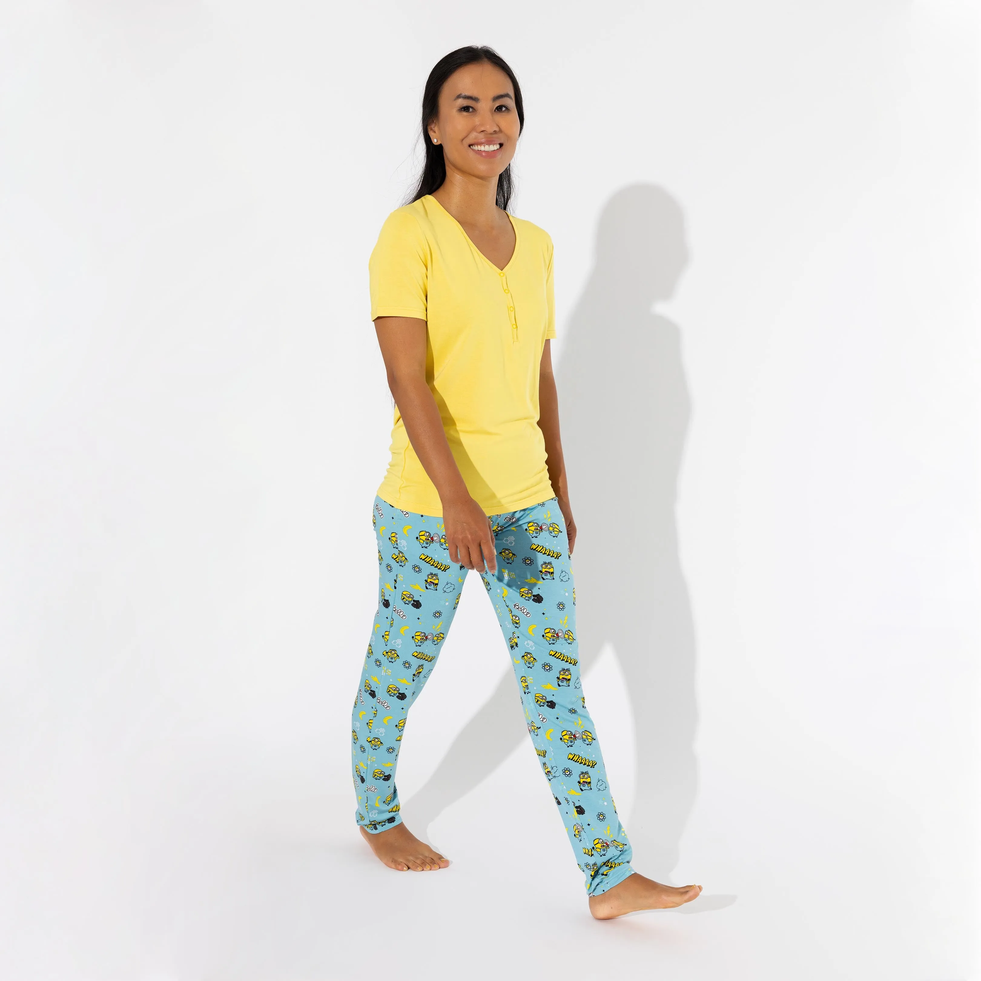 Minions Bello Banana Bamboo Women's Pajama Set