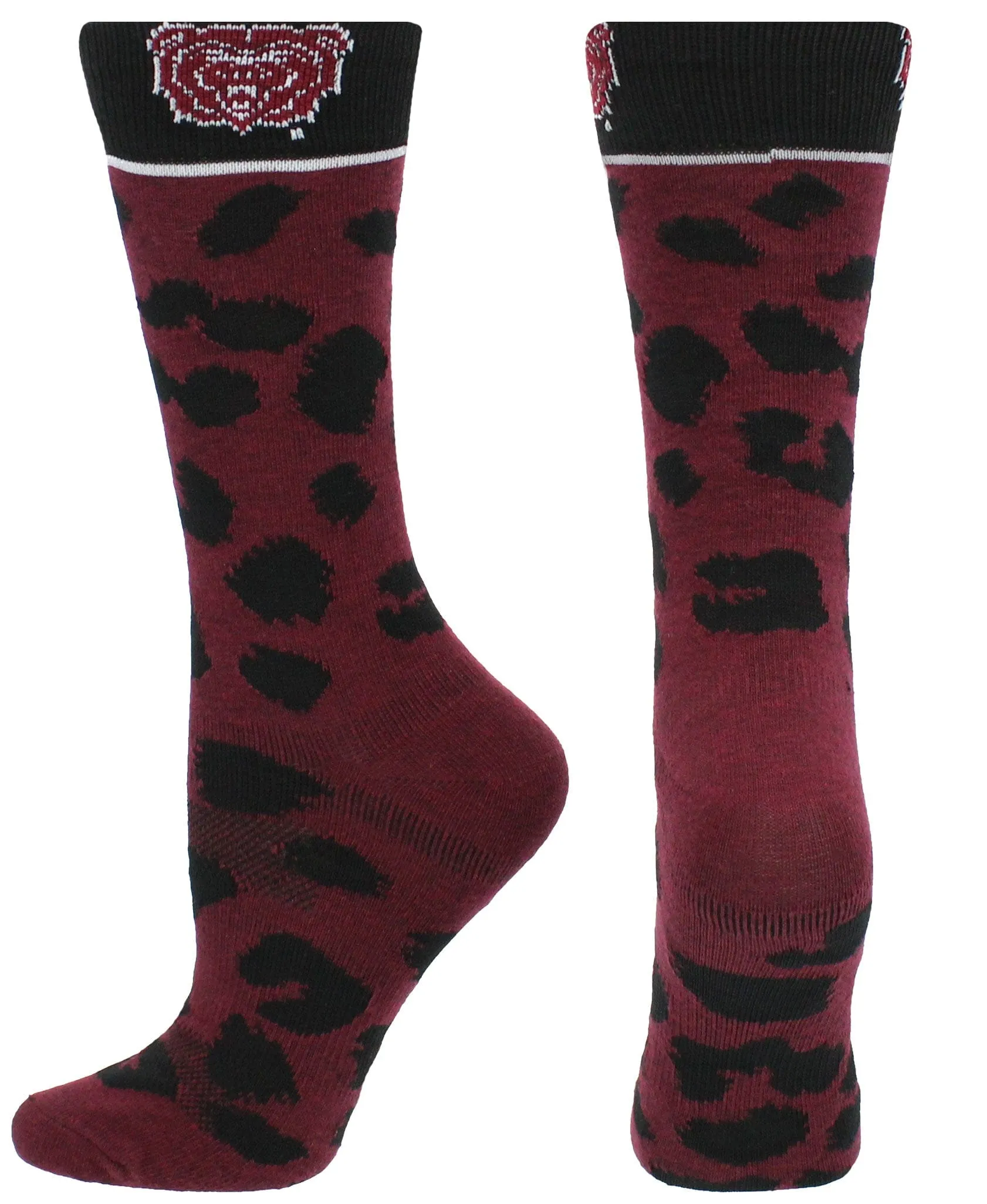 Missouri State Bears Socks Womens Savage Crew Socks