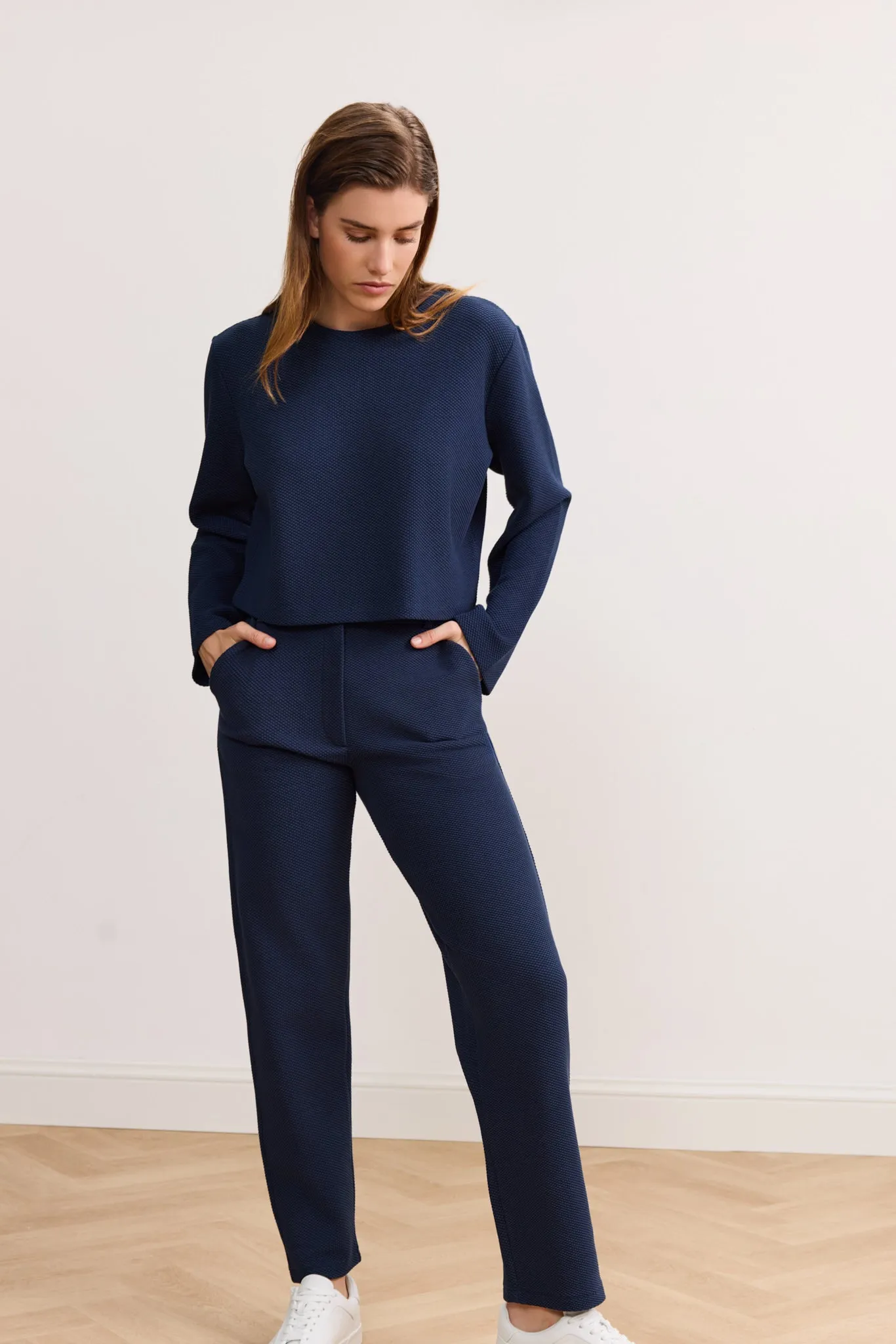 MOON CLASSIC trousers - Night Blue