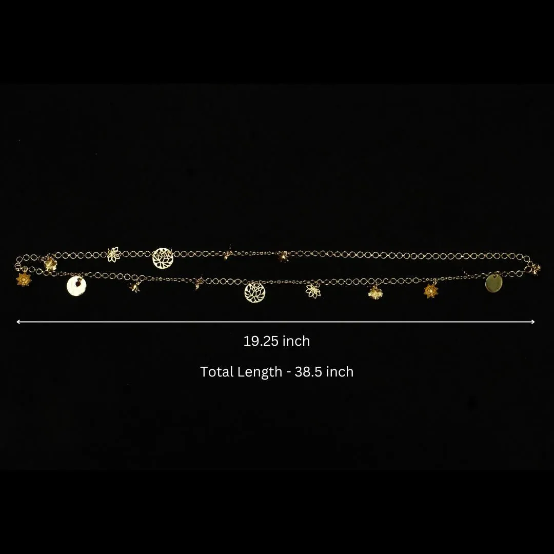 Mystic Lotus Waist Chain