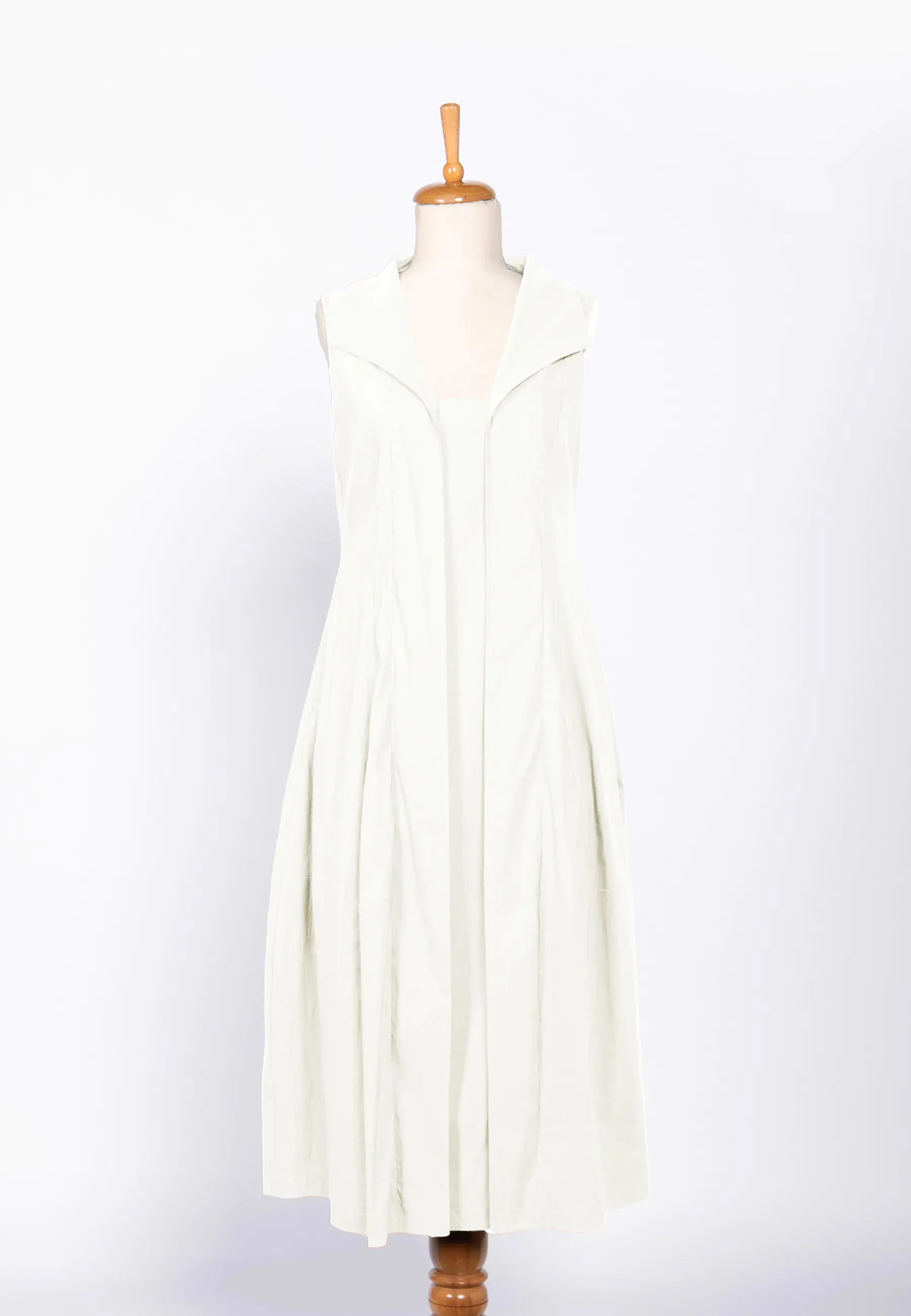 NOLA Stretch linen & cotton blended, long dress