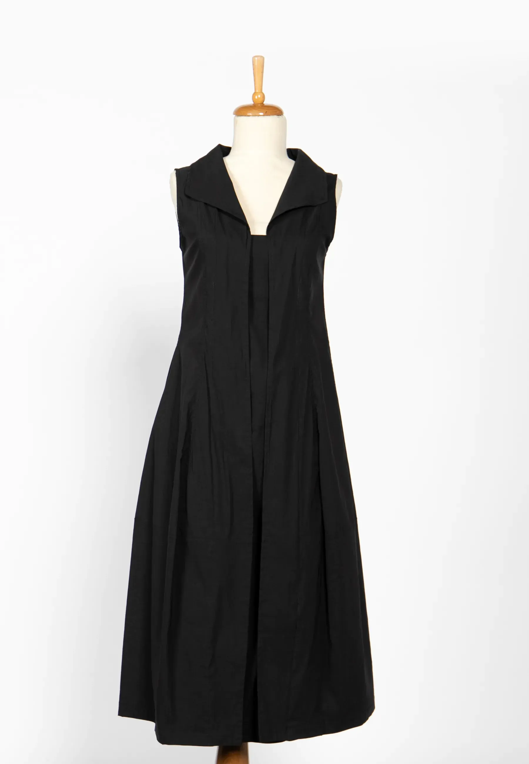 NOLA Stretch linen & cotton blended, long dress