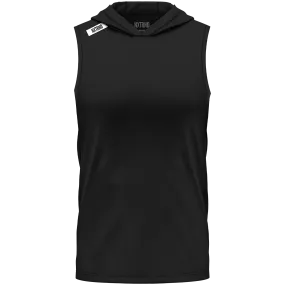 Nxtrnd Team Lightweight Sleeveless Hoodie Black