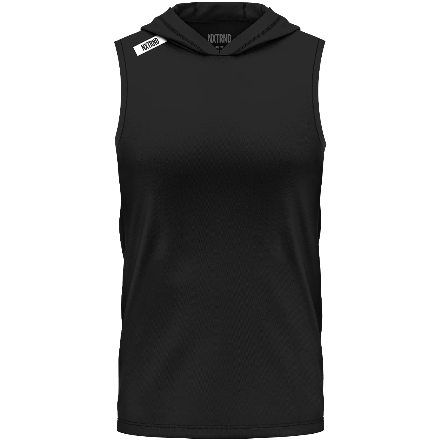 Nxtrnd Team Lightweight Sleeveless Hoodie Black