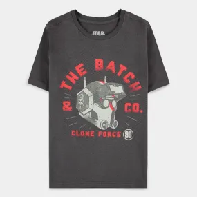 Official Star Wars The Bad Batch Tech Kids Short Sleeved  T-Shirts