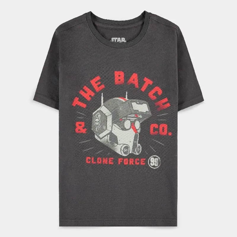 Official Star Wars The Bad Batch Tech Kids Short Sleeved  T-Shirts