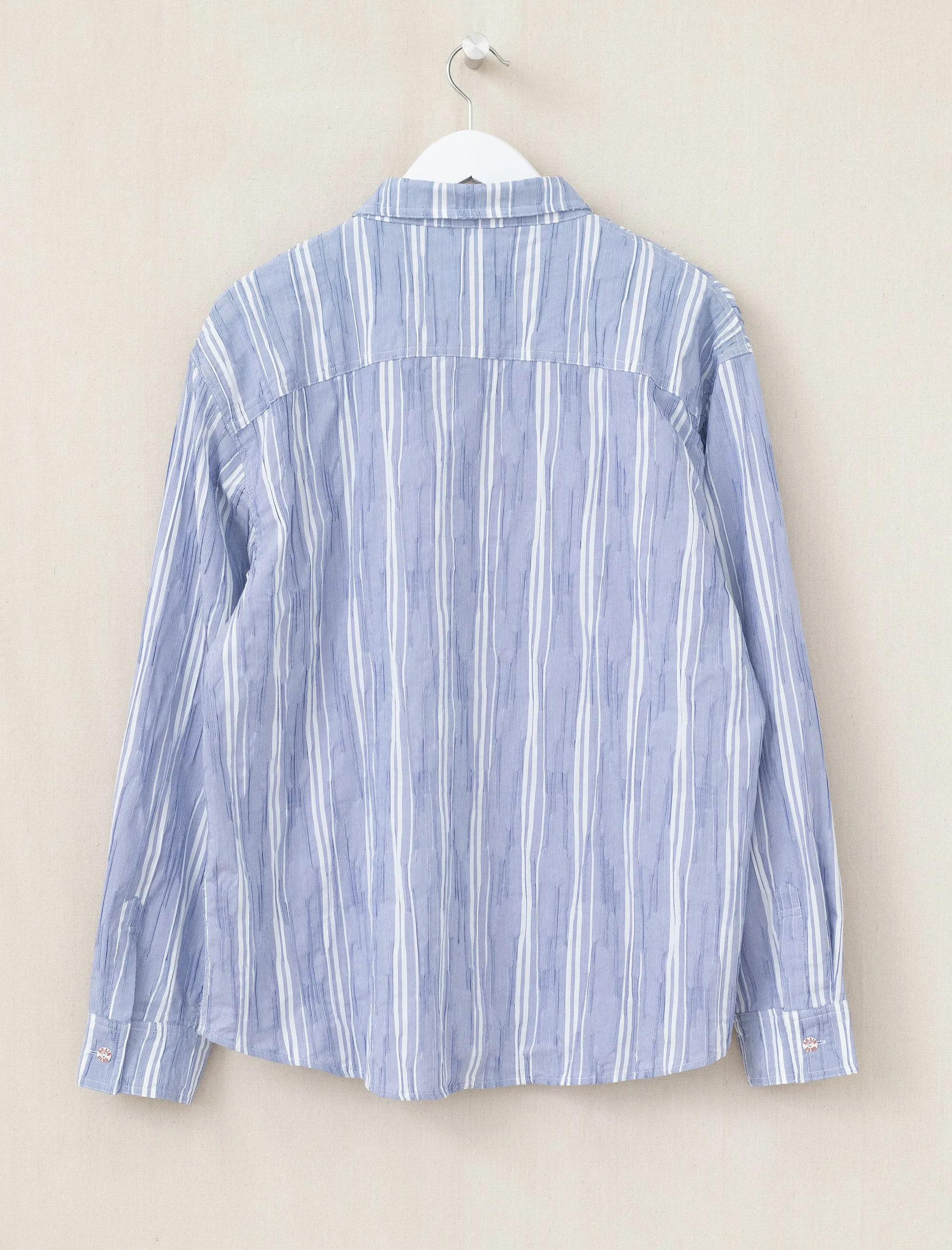 Organic Placket Shirt (Blue)