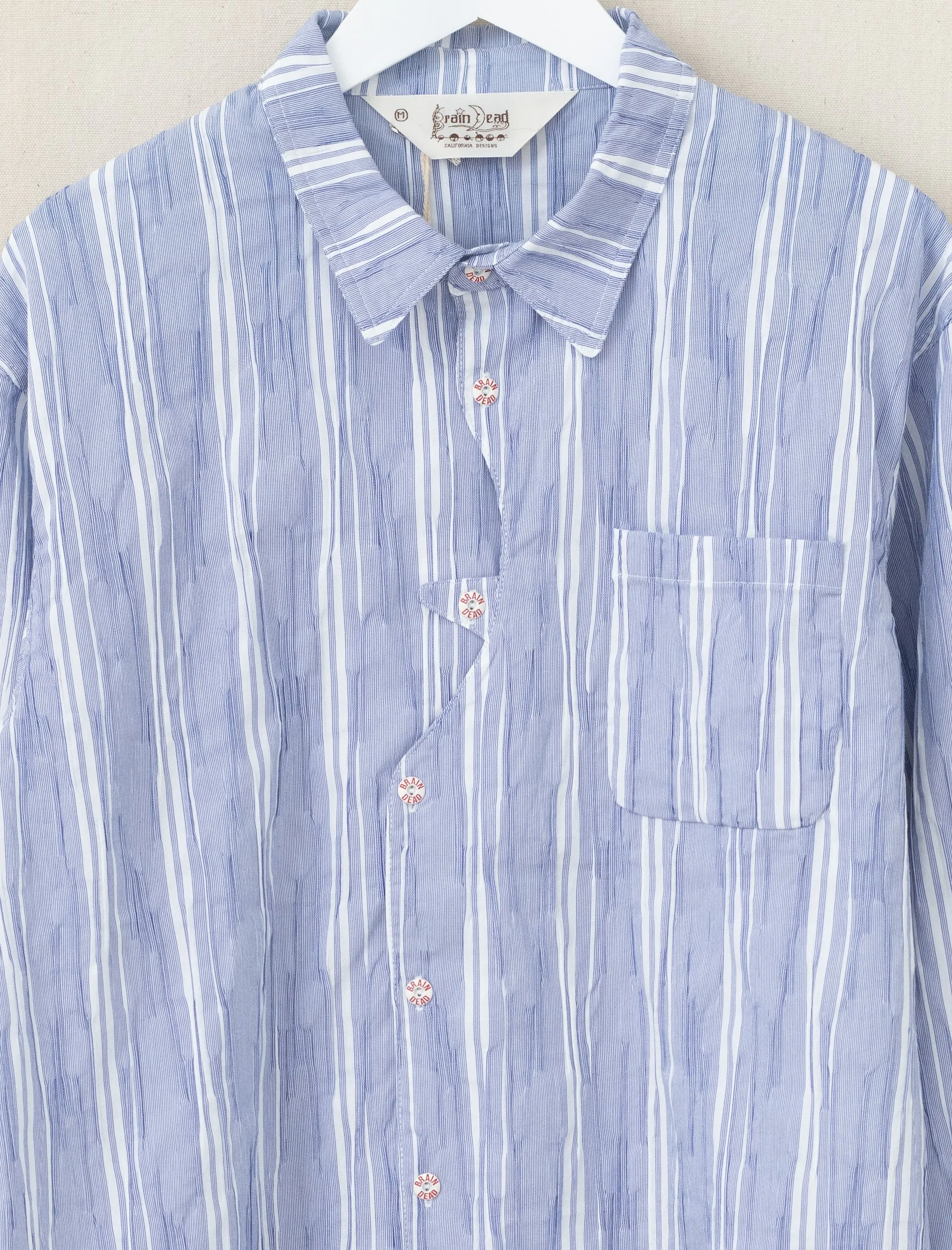 Organic Placket Shirt (Blue)