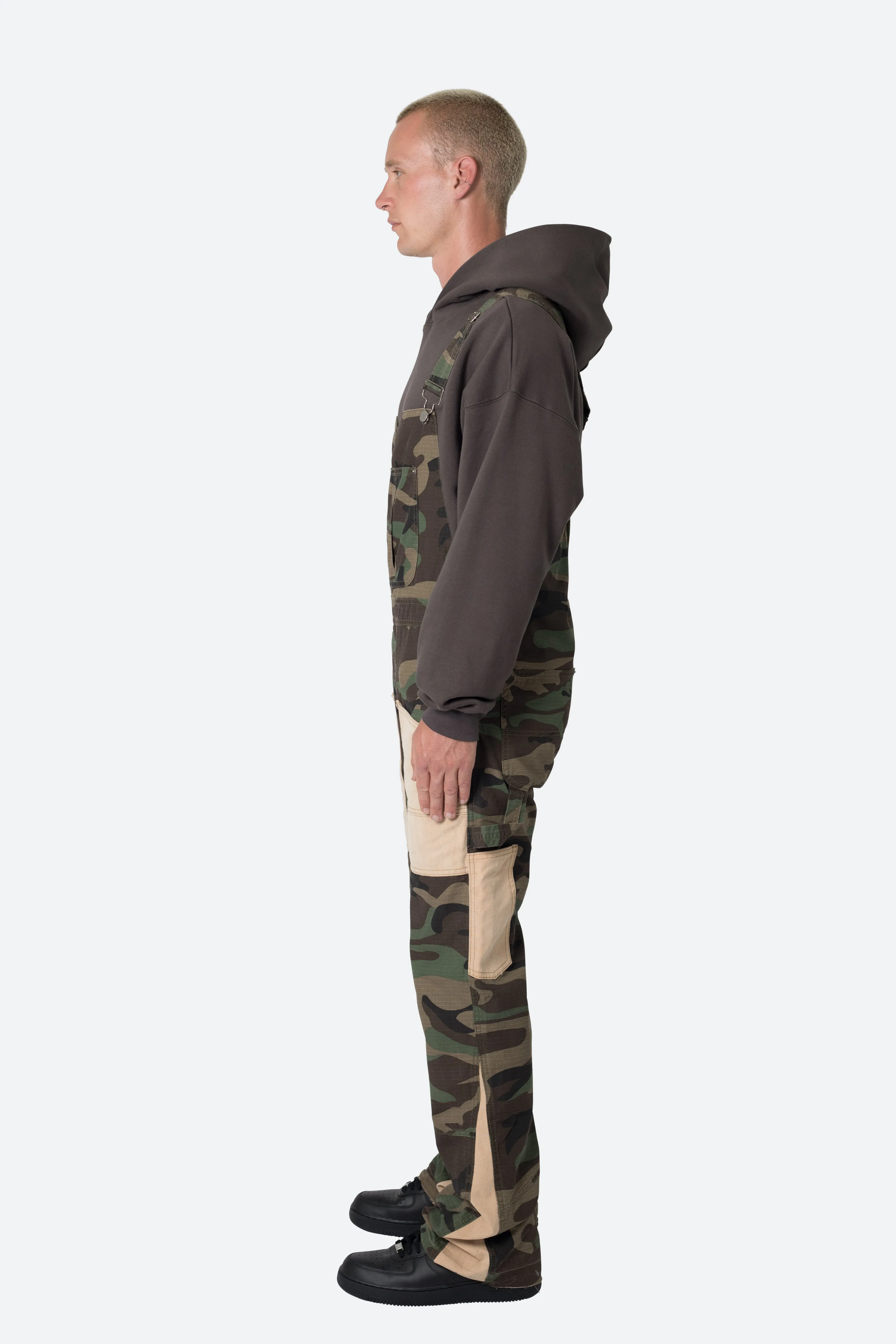 Painter Flare Overalls - Camo