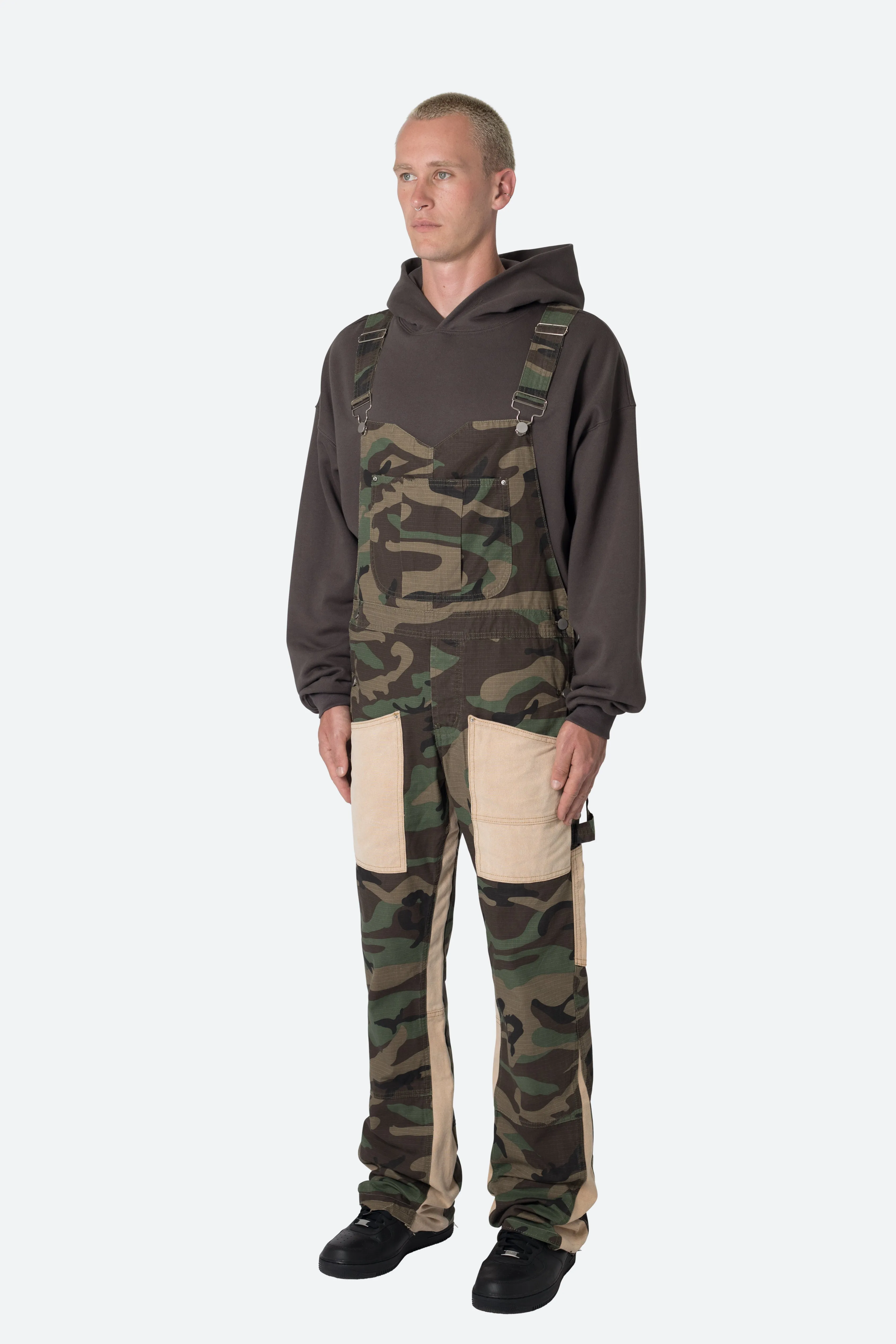 Painter Flare Overalls - Camo