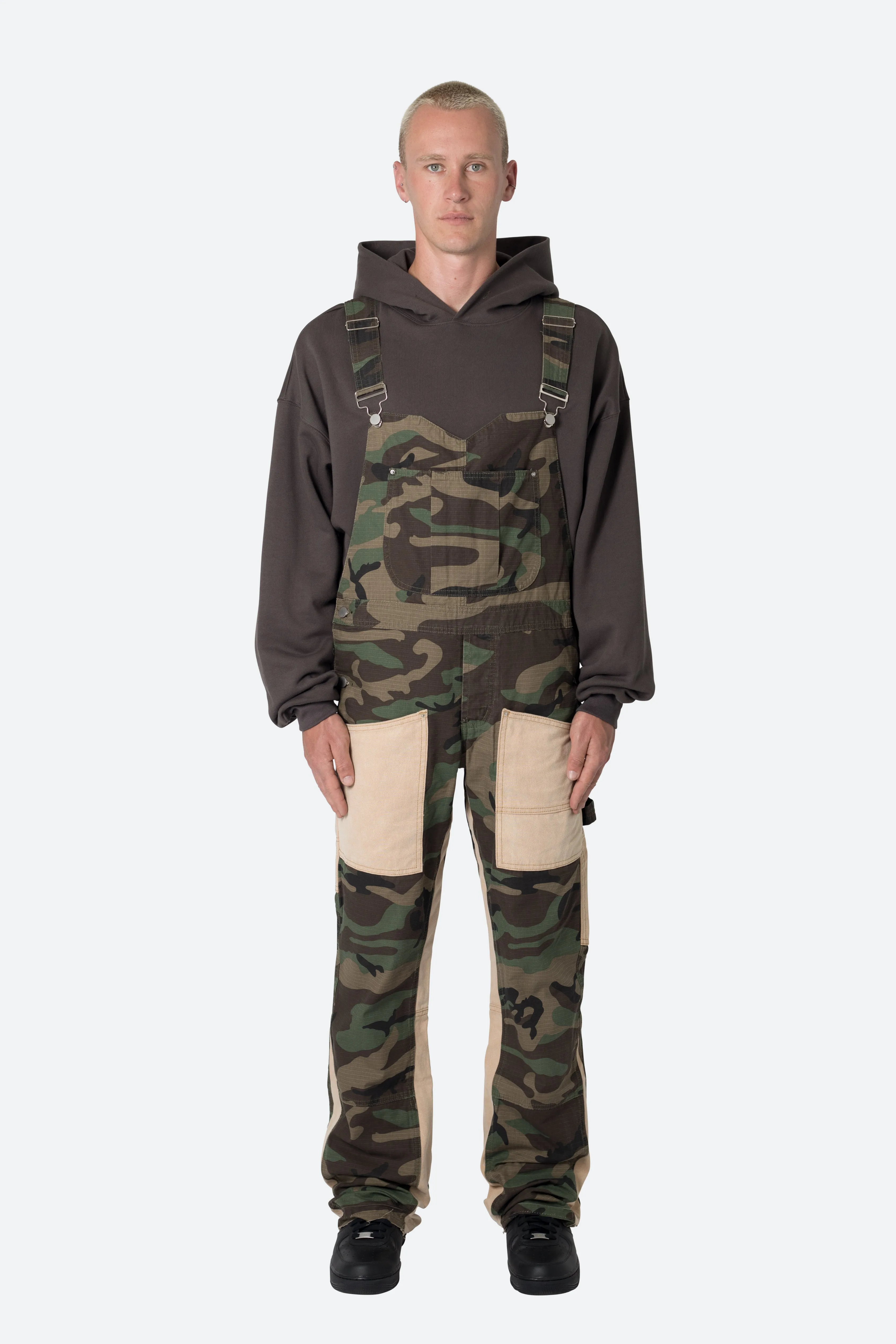 Painter Flare Overalls - Camo