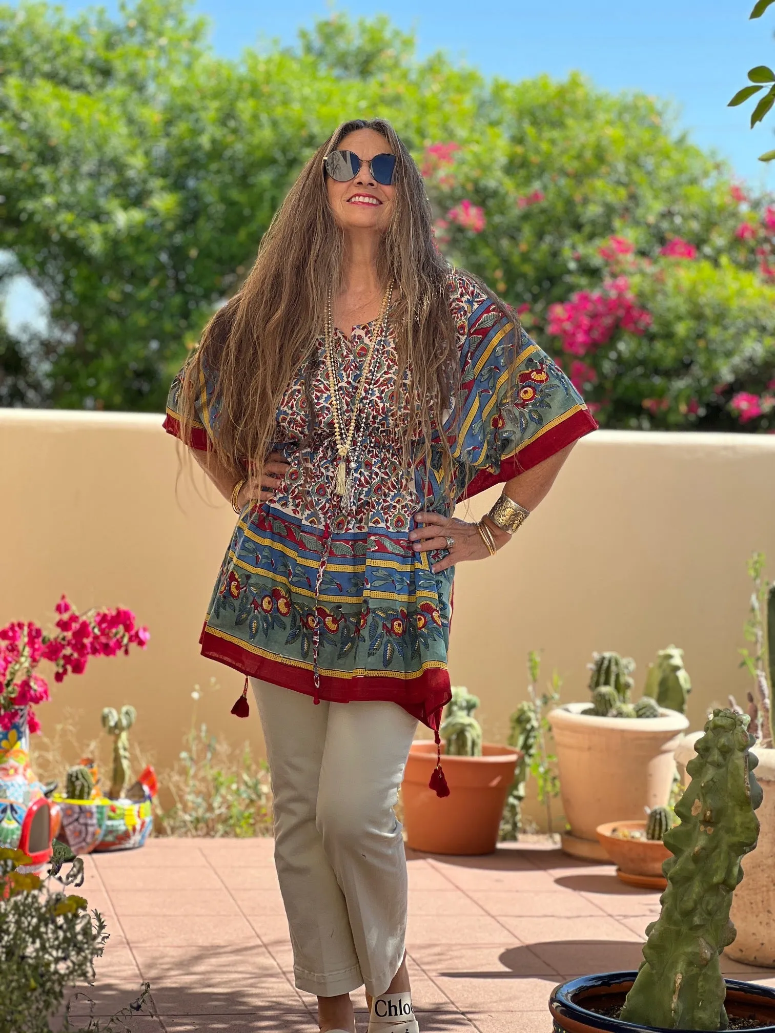 Paradise Short Cotton Kaftan