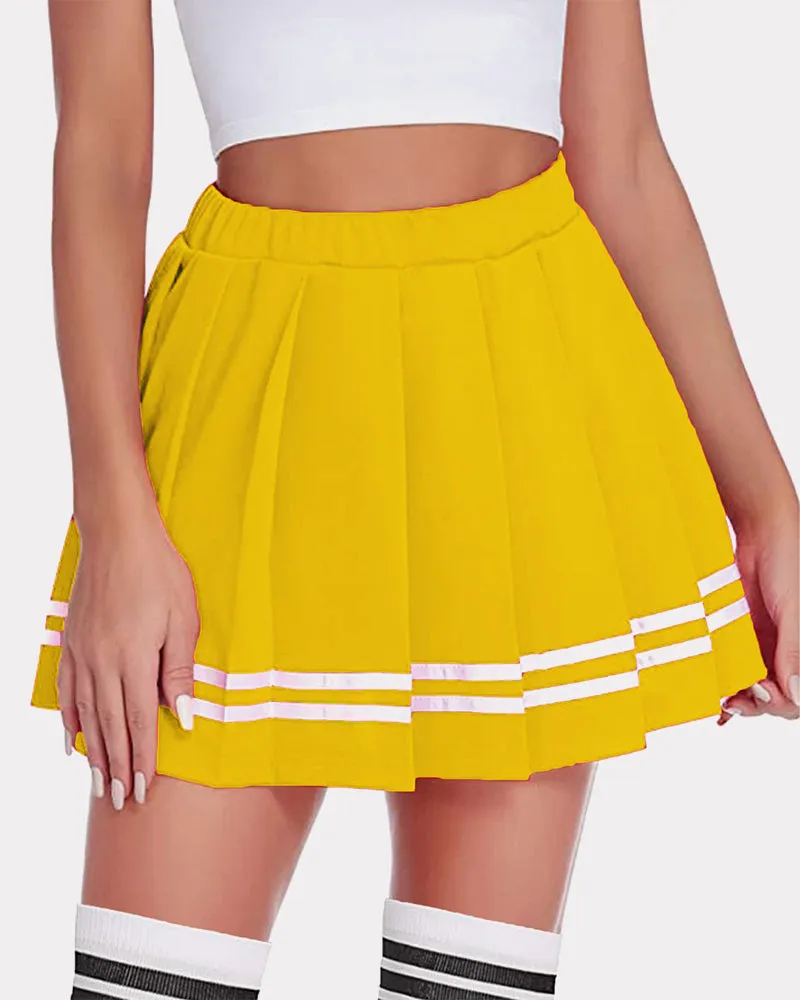 Plaid Pleated Skirt School Uniform Skirt