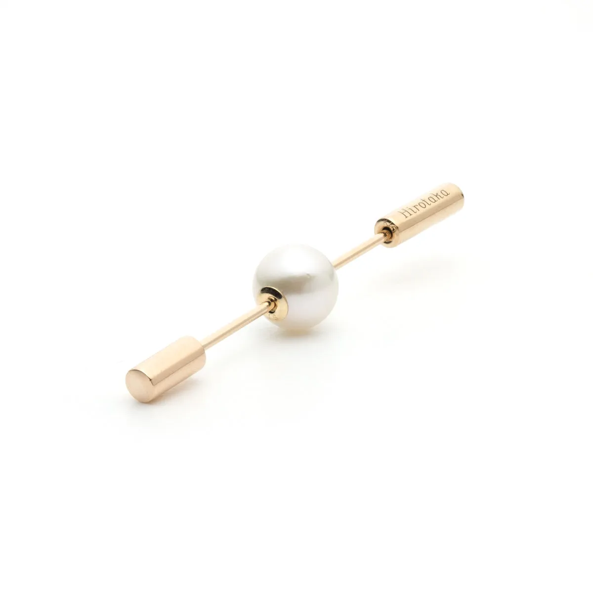 "Short Spear" Earring, Pearl