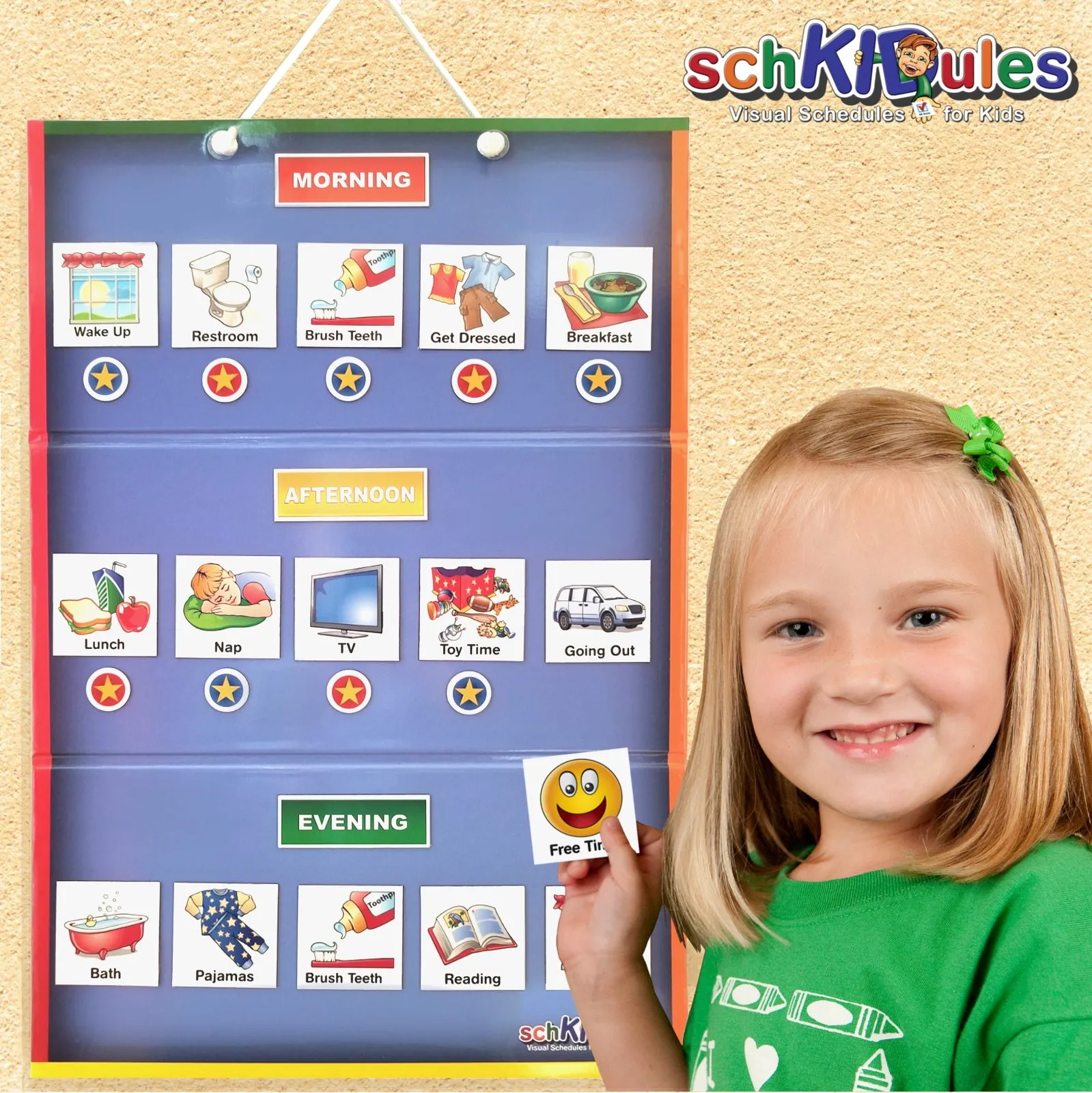 SchKIDules Visual Schedules for Kids - SchKIDules Home Bundle