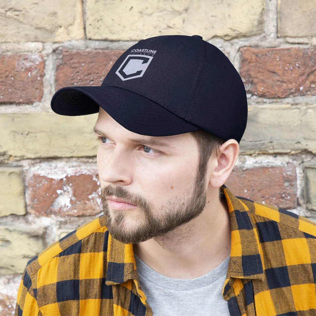 Shield Logo Embroidered Unisex Twill Hat