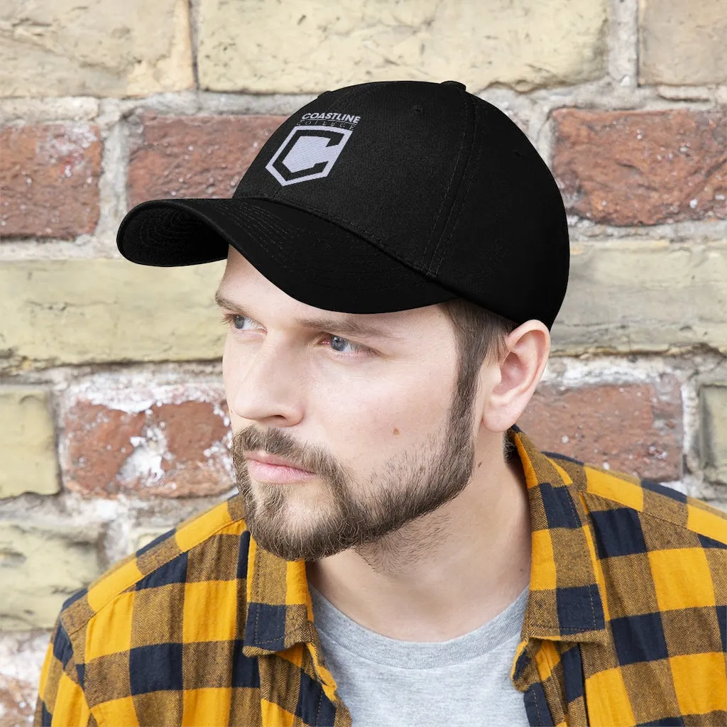 Shield Logo Embroidered Unisex Twill Hat