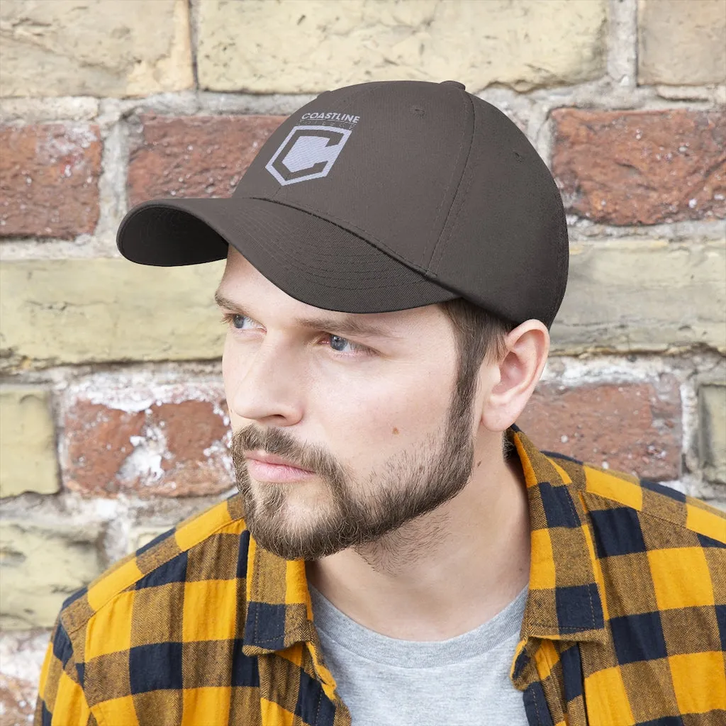 Shield Logo Embroidered Unisex Twill Hat