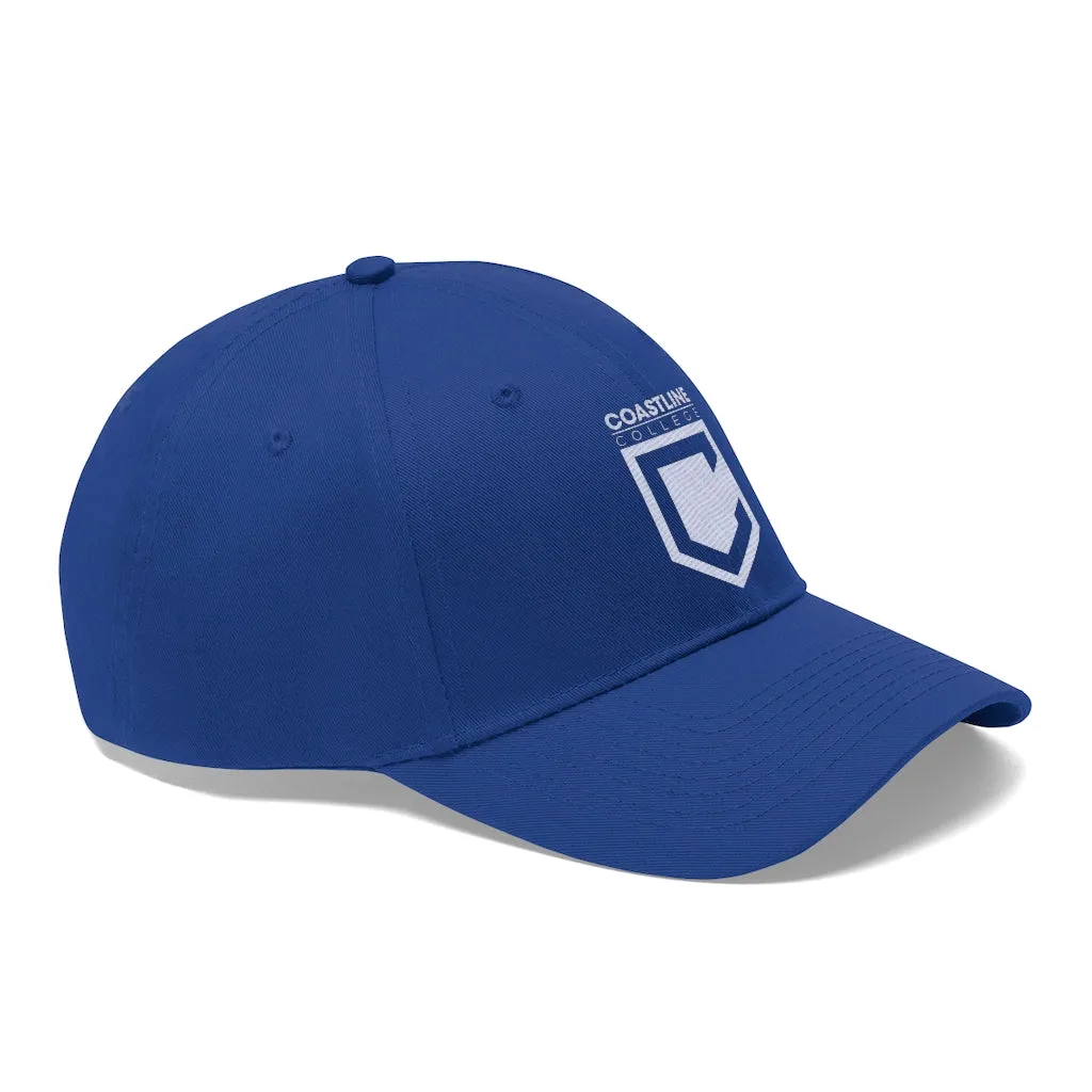 Shield Logo Embroidered Unisex Twill Hat