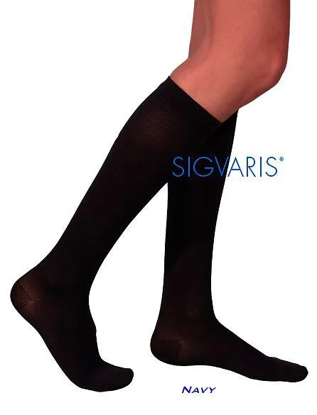 SIGVARIS Mens COTTON 230 Calf 30 40mmHg