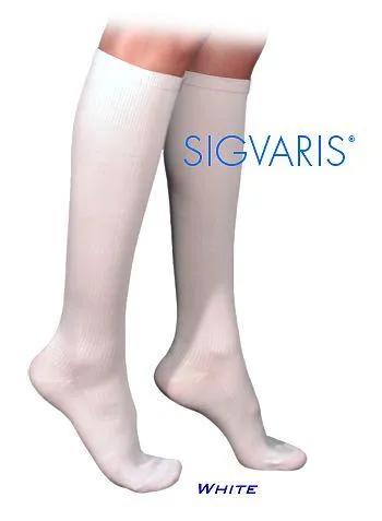 SIGVARIS Womens COTTON 230 Calf 20 30mmHg