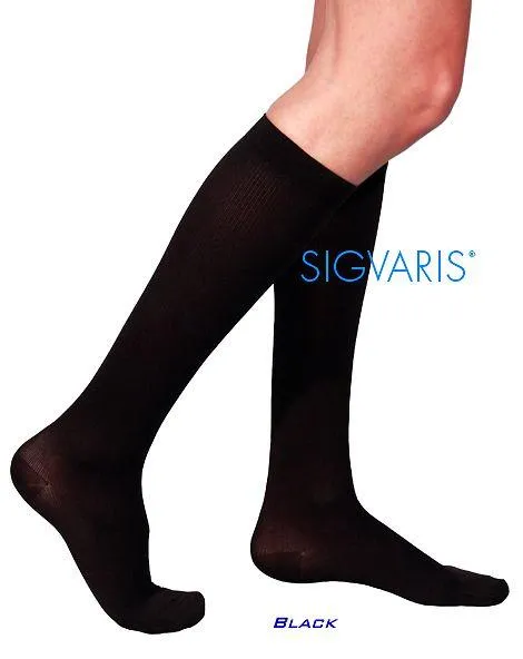 SIGVARIS Womens COTTON 230 Calf 20 30mmHg