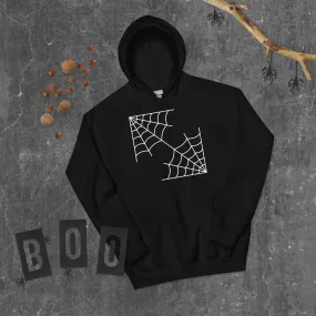 Spiderwebs Halloween Unisex Hoodie