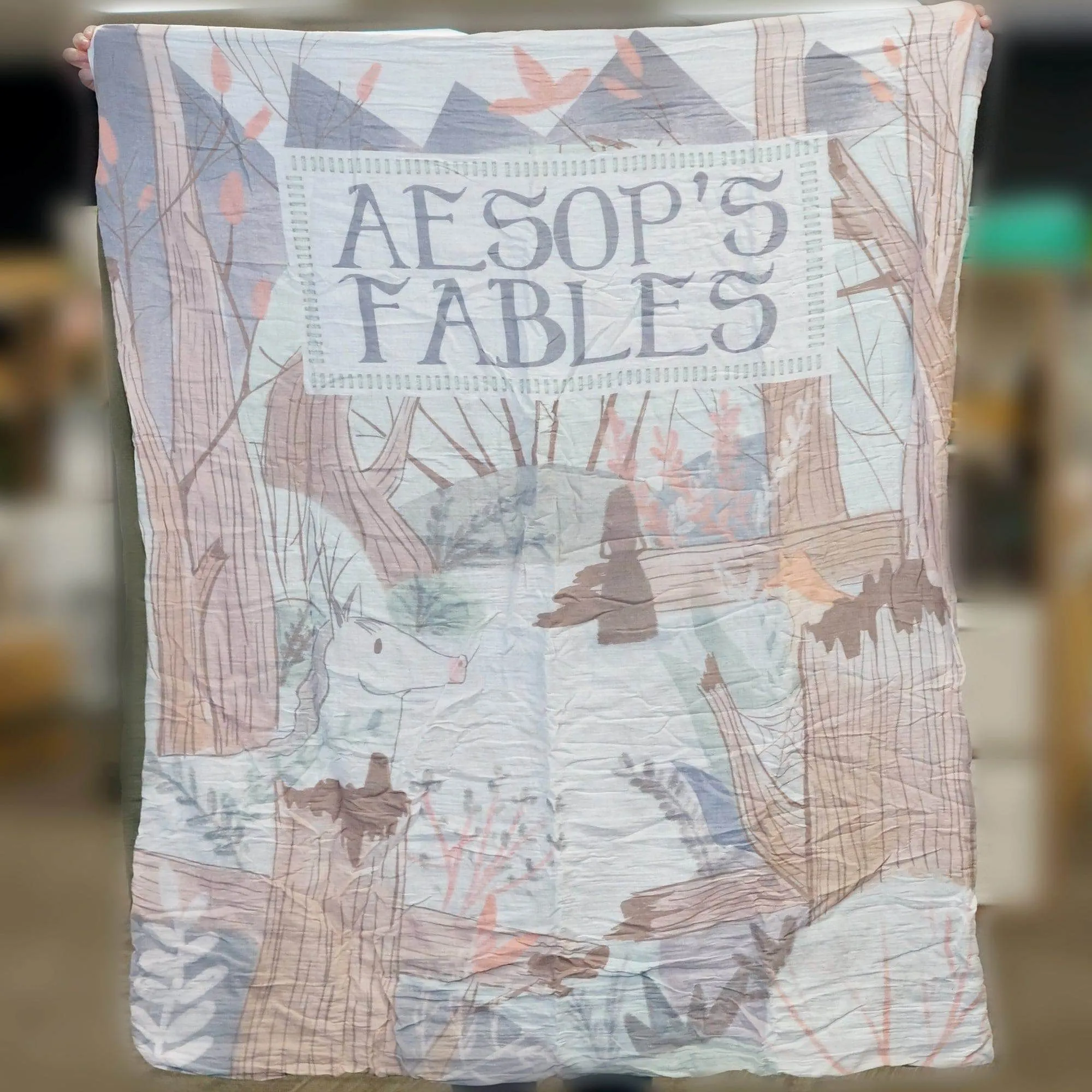 Spooky Halloween 2021 - Aesop's Fables Blanket